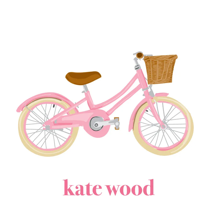 Pink Bike Calling Card