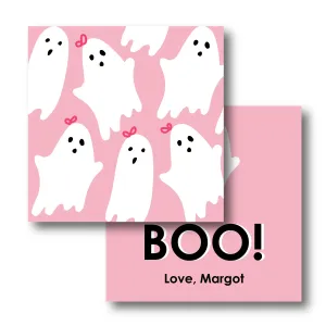 Pink Ghost Tag