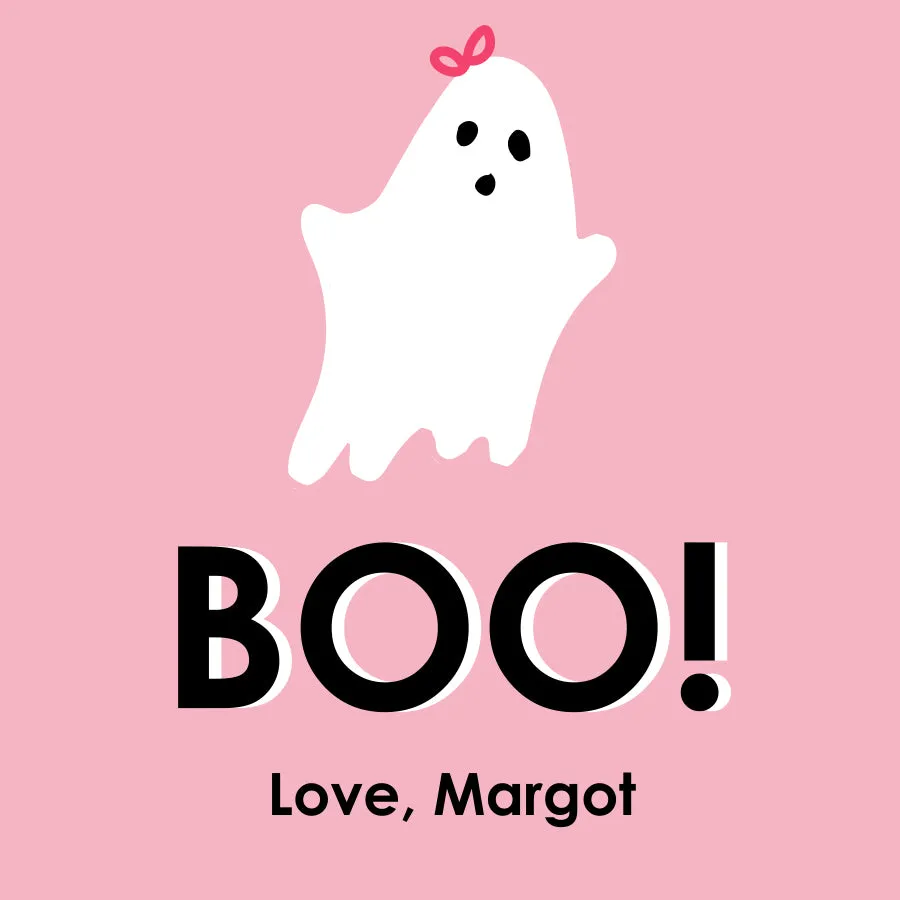 Pink Ghost Tag