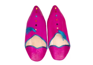Pink Moroccan Babouche Slipper