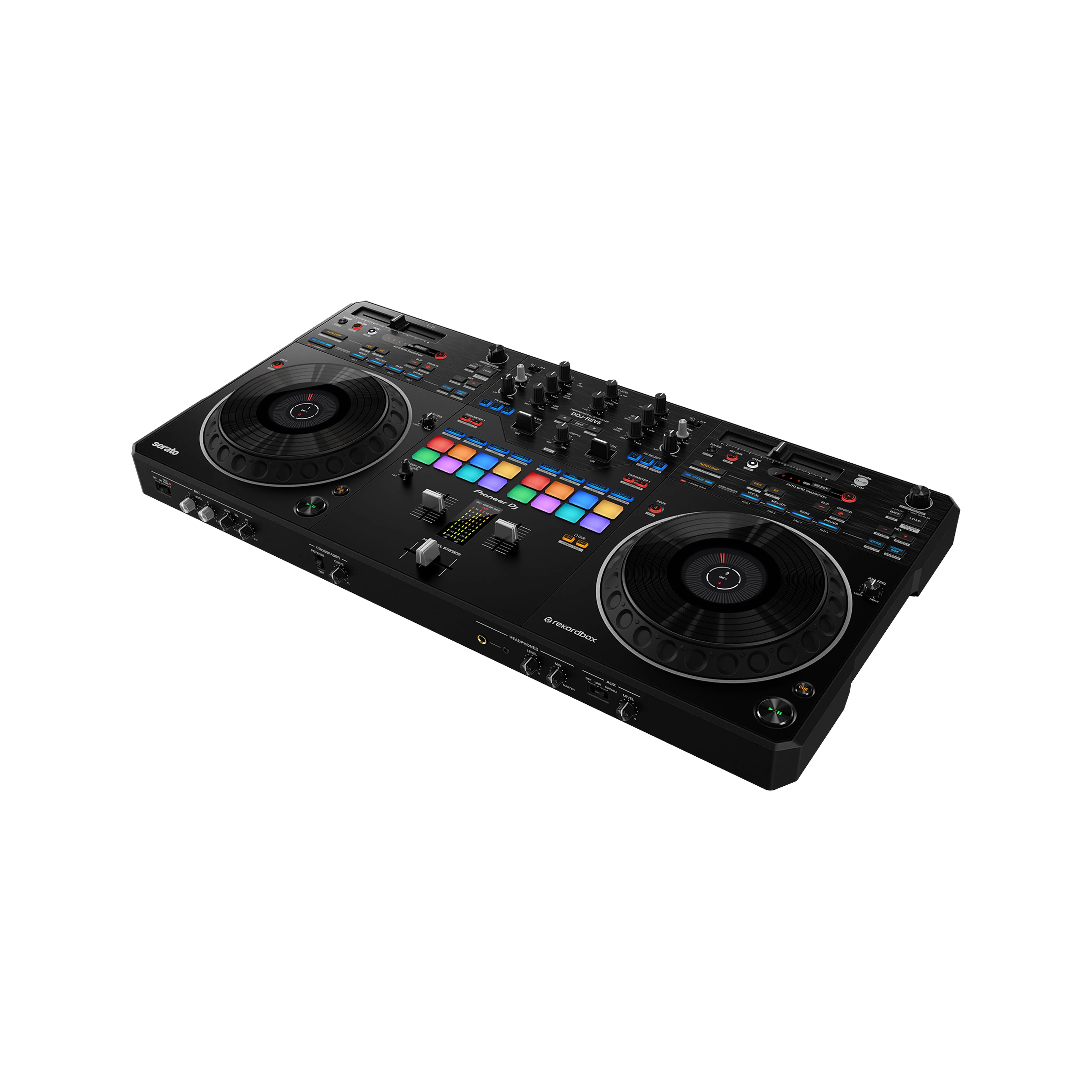 Pioneer DDJ-REV5 Scratch-Style 2-Channel Performance DJ Controller, Black