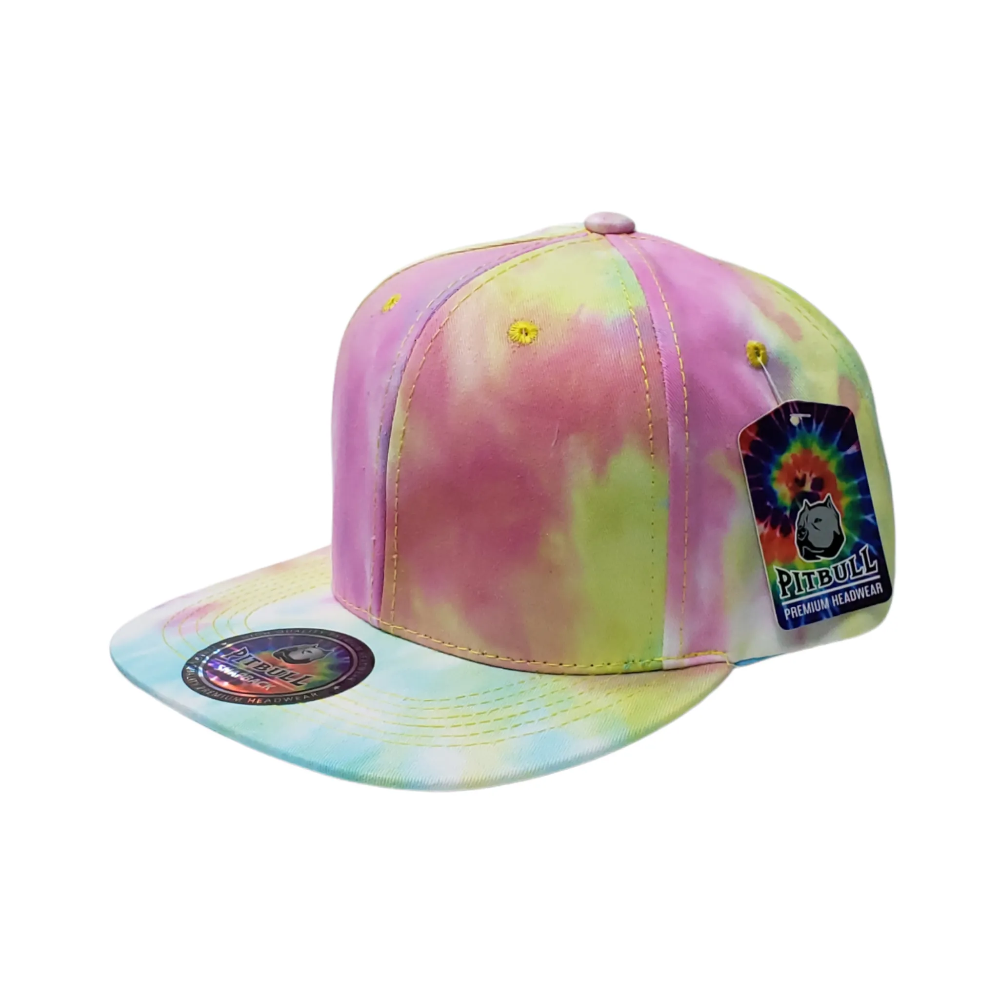 Pit Bull Tie Dye Cotton Snapback