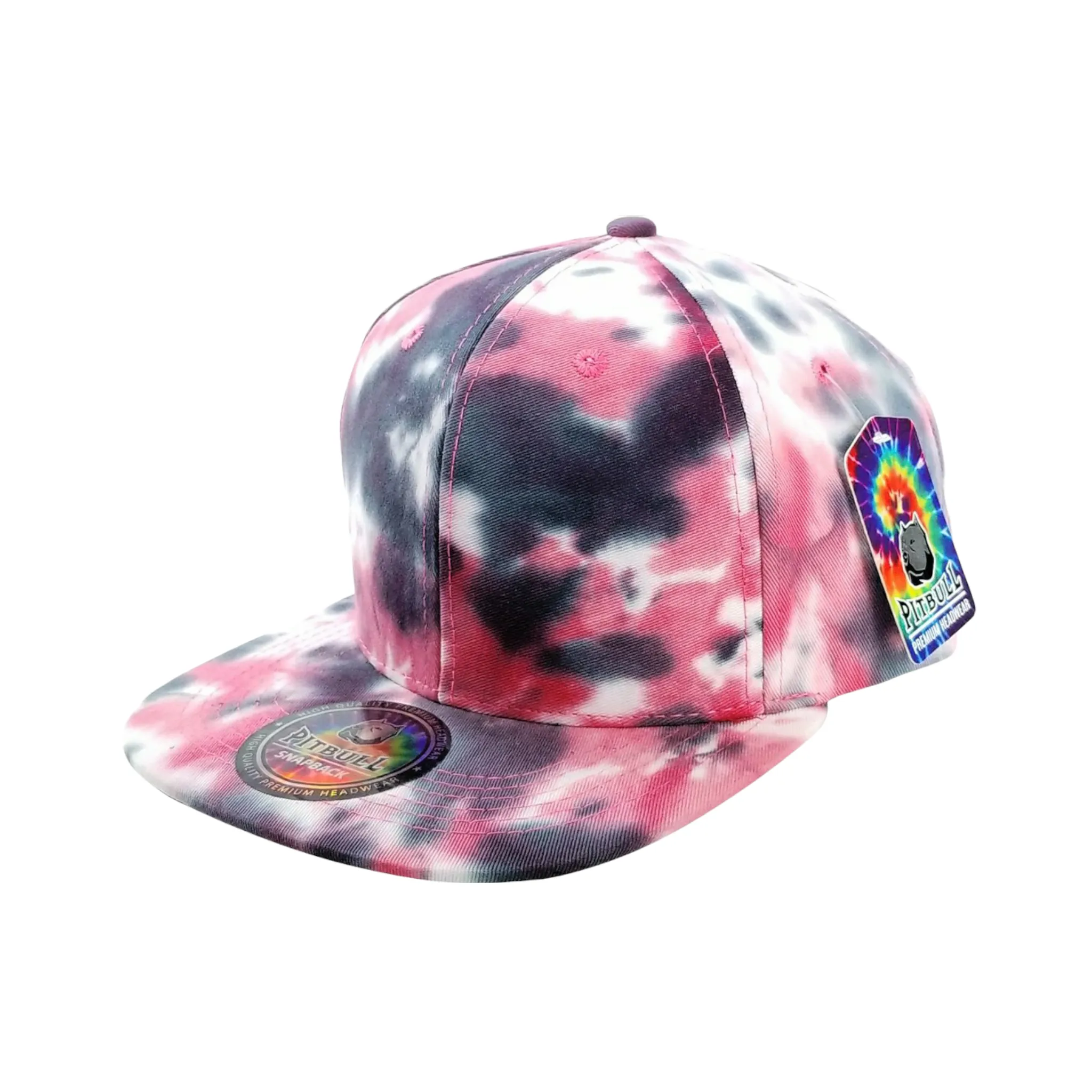 Pit Bull Tie Dye Cotton Snapback