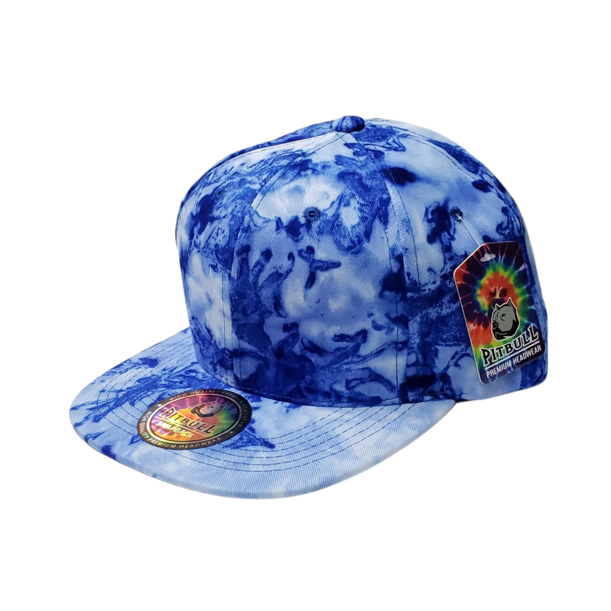 Pit Bull Tie Dye Cotton Snapback