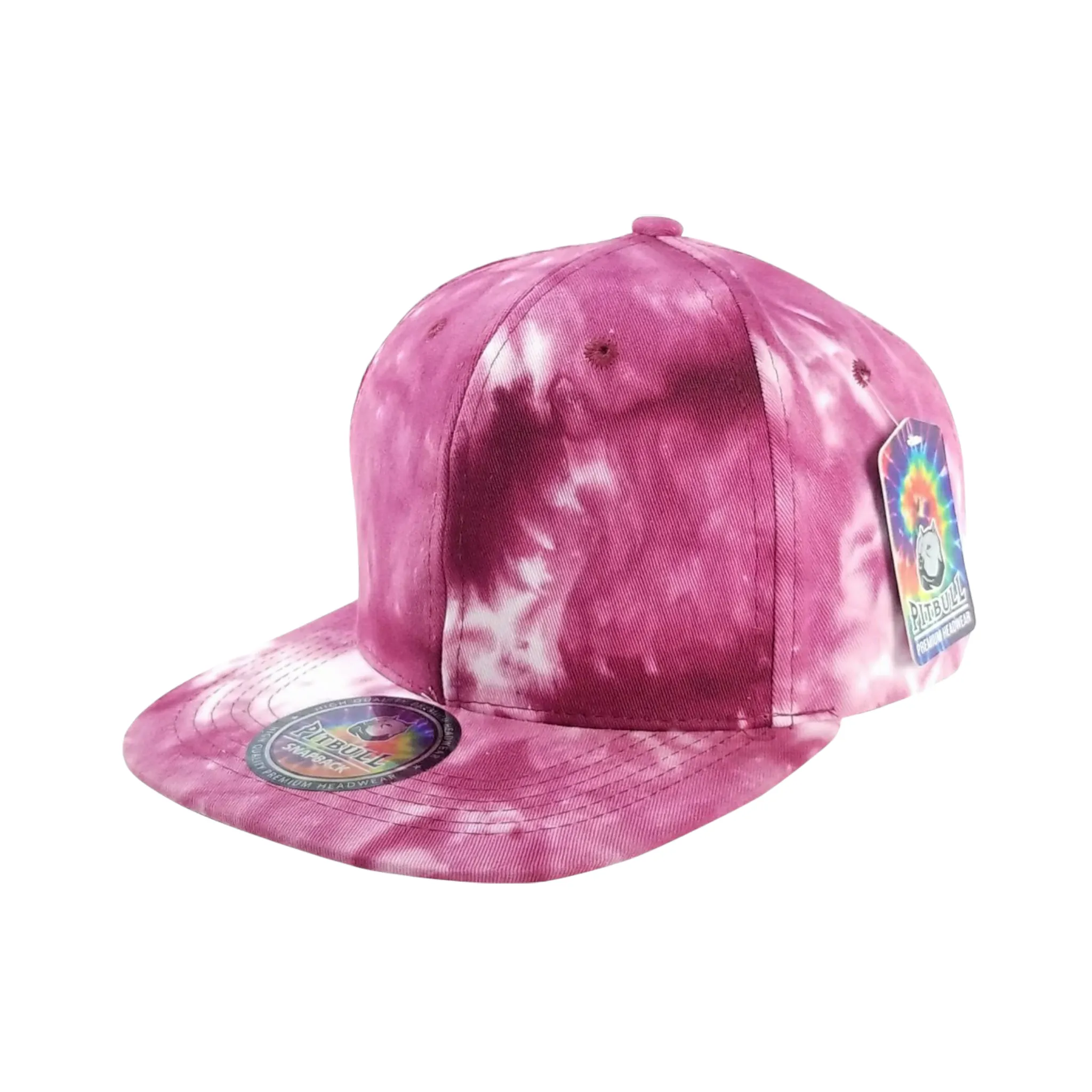 Pit Bull Tie Dye Cotton Snapback