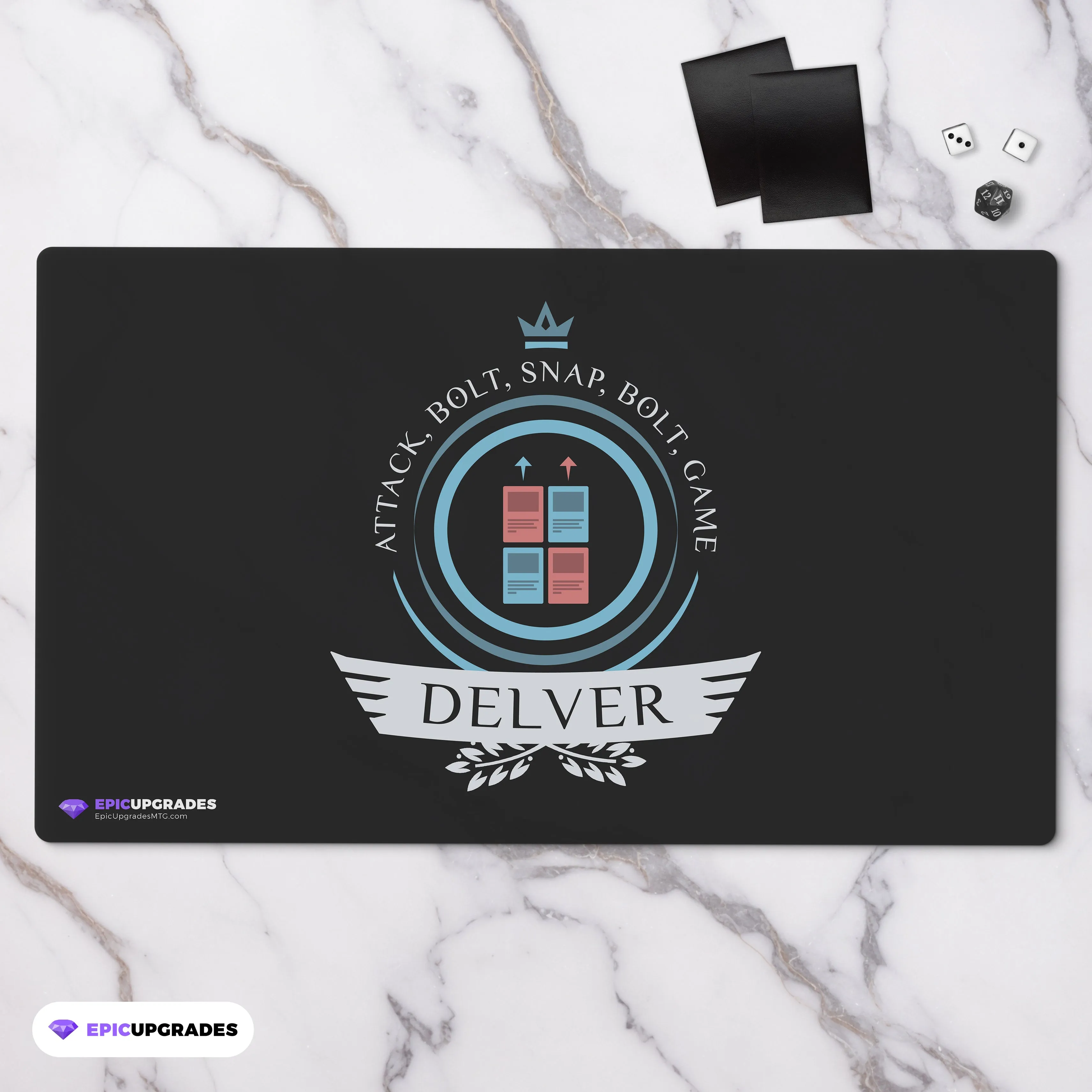 Playmat - Delver Life V1 Magic the Gathering