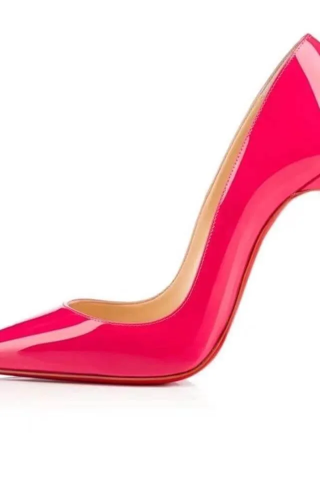 Pointed toe 1red bottom shoes