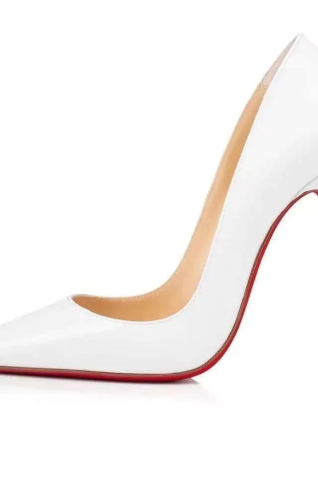 Pointed toe 1red bottom shoes