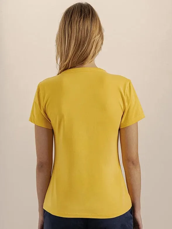 Polo Ladies Allie Tee Yellow