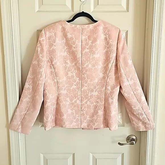 Preston York 2PC Pink Blazer Skirt Suit Set Office Wear Business Casual …