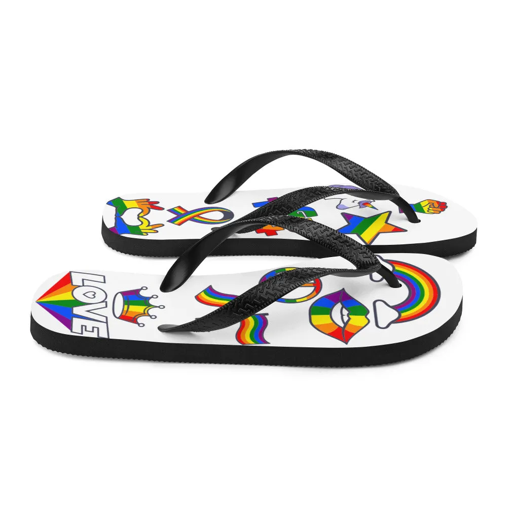 Pride Flip-Flops