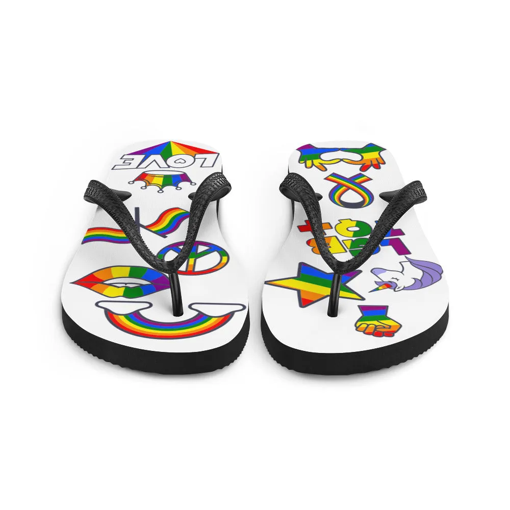 Pride Flip-Flops