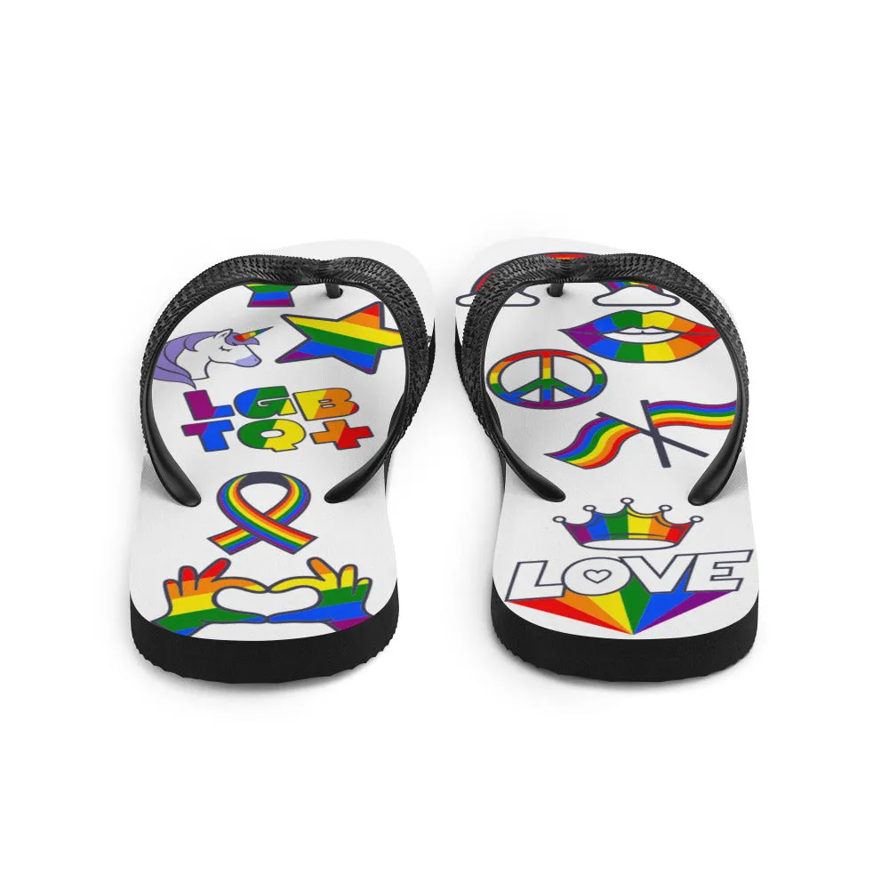 Pride Flip-Flops