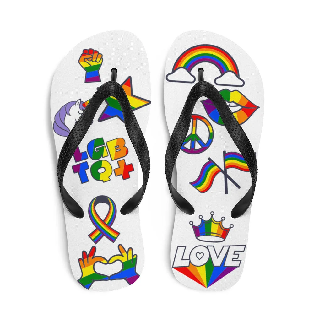 Pride Flip-Flops