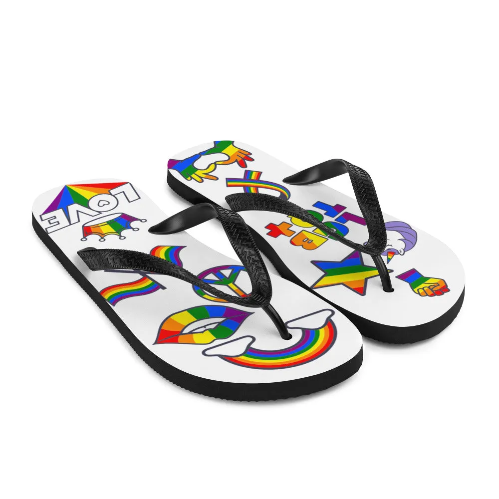 Pride Flip-Flops