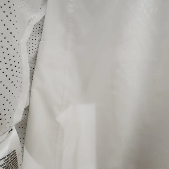 PRINCE Perforated Fashion Pleated White Tennis Skort Golf Side Pockets