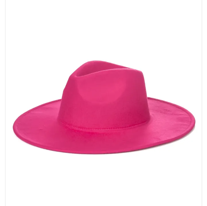 Priscilla Flat Brim Hat