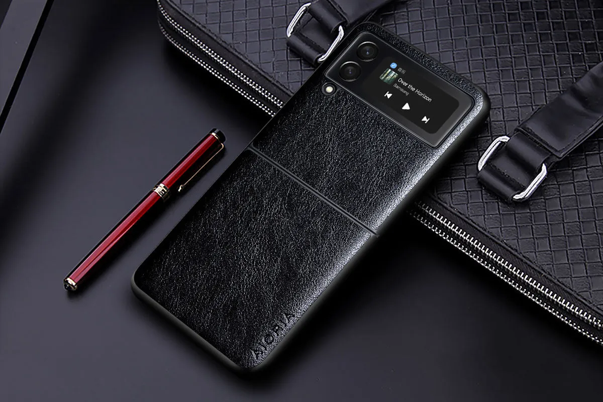 PU Leather Case for Samsung galaxy Z Flip4 5G