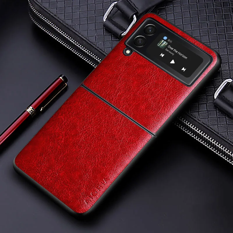 PU Leather Case for Samsung galaxy Z Flip4 5G