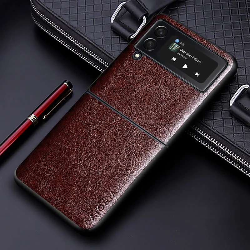 PU Leather Case for Samsung galaxy Z Flip4 5G
