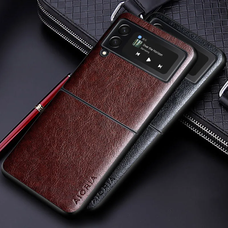 PU Leather Case for Samsung galaxy Z Flip4 5G