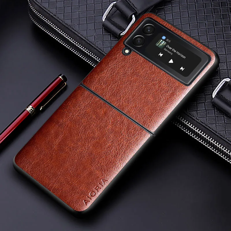 PU Leather Case for Samsung galaxy Z Flip4 5G