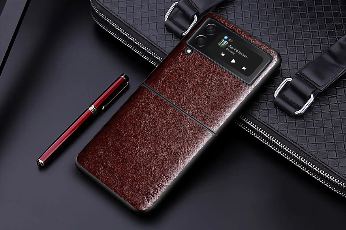 PU Leather Case for Samsung galaxy Z Flip4 5G