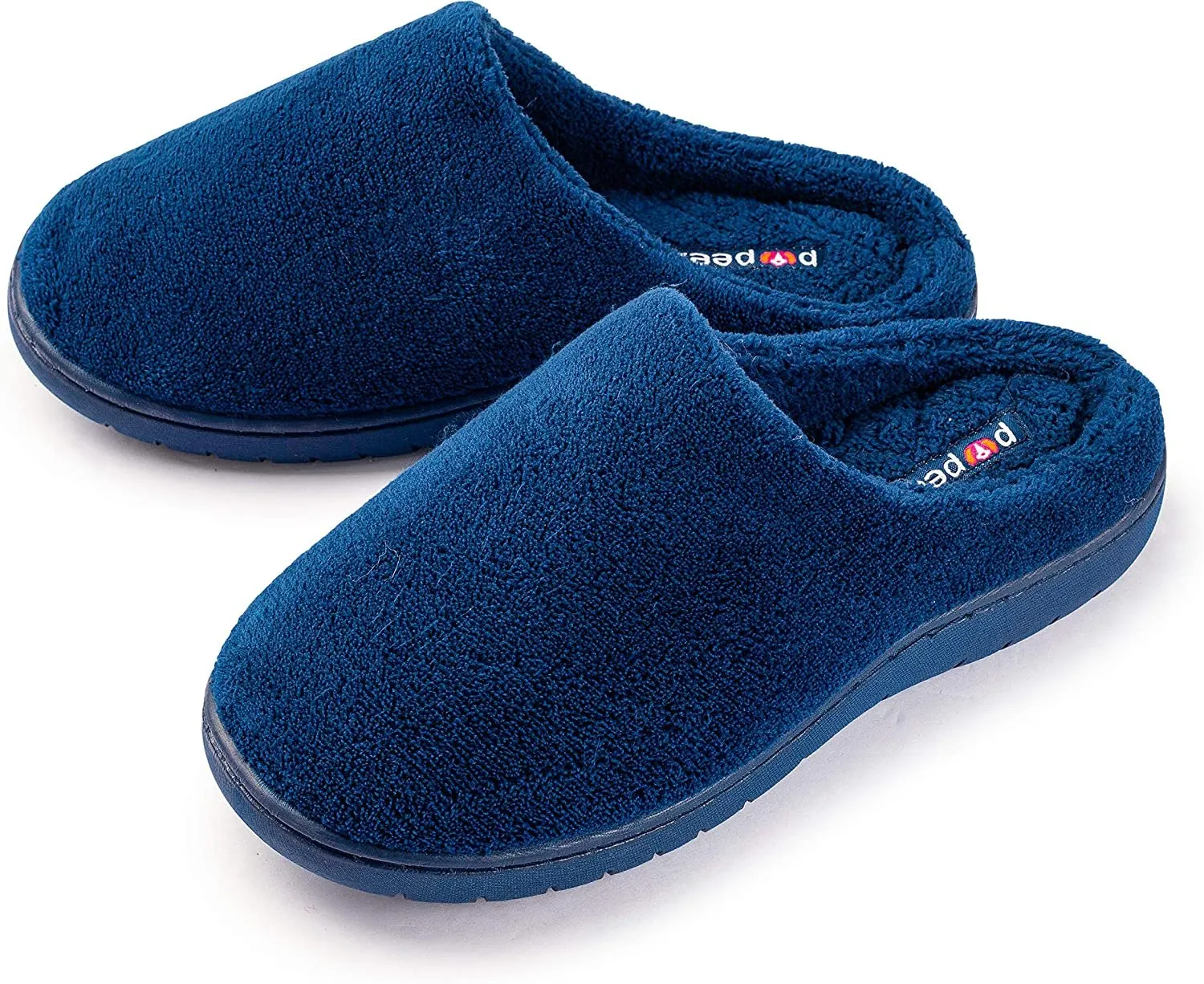 Pupeez Girls Classic Terry Clog Slippers