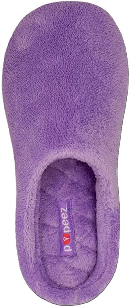 Pupeez Girls Classic Terry Clog Slippers