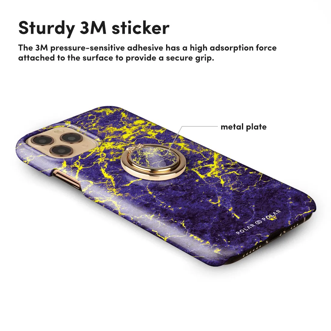 Purple Night | Phone Ring Holder  (Non-MagSafe)
