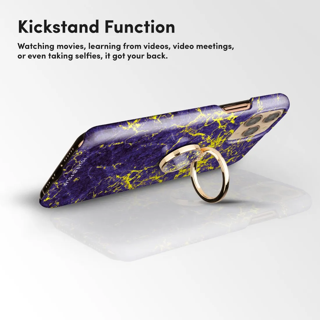 Purple Night | Phone Ring Holder  (Non-MagSafe)