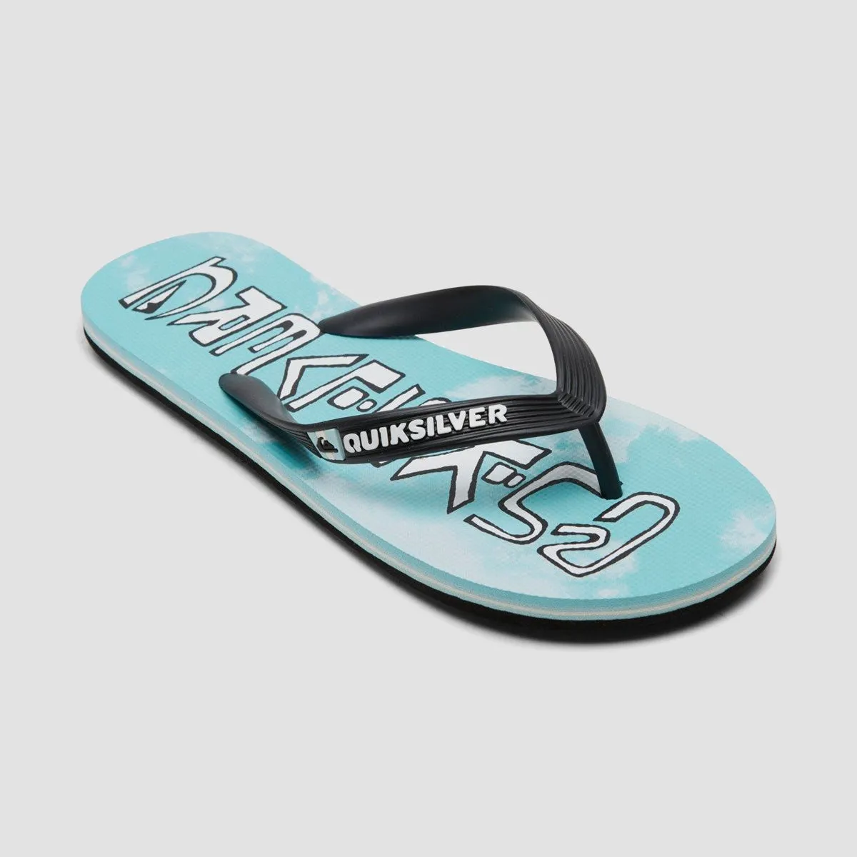 Quiksilver Molokai Acid Drop Flip Flops Blue 1