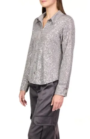 Radiant Sequin Shirt