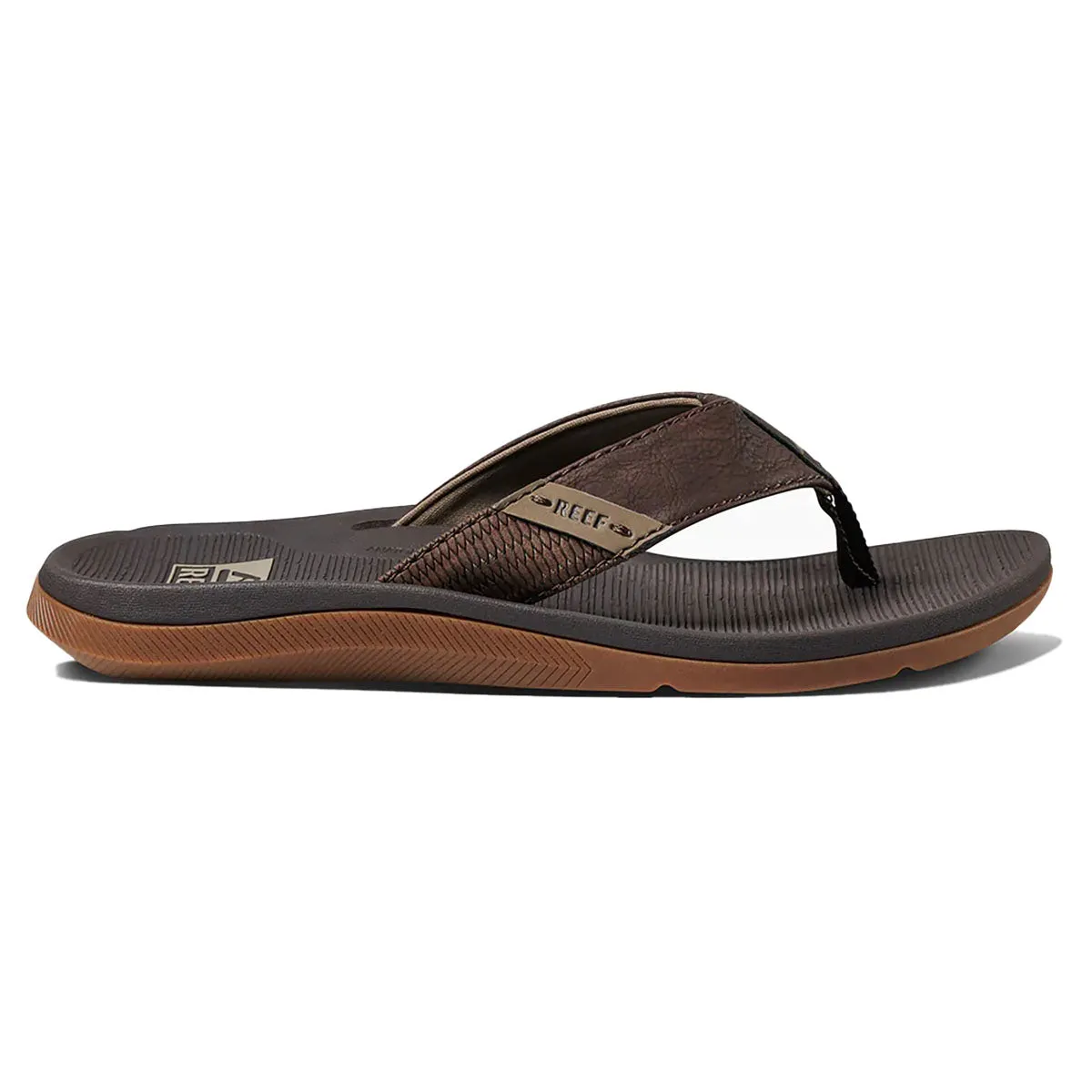 Reef Men's Santa Ana Flip Flops - Brown