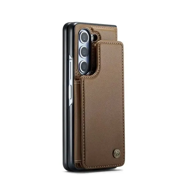 RFID Flip Leather Wallet Case For Samsung Z Fold