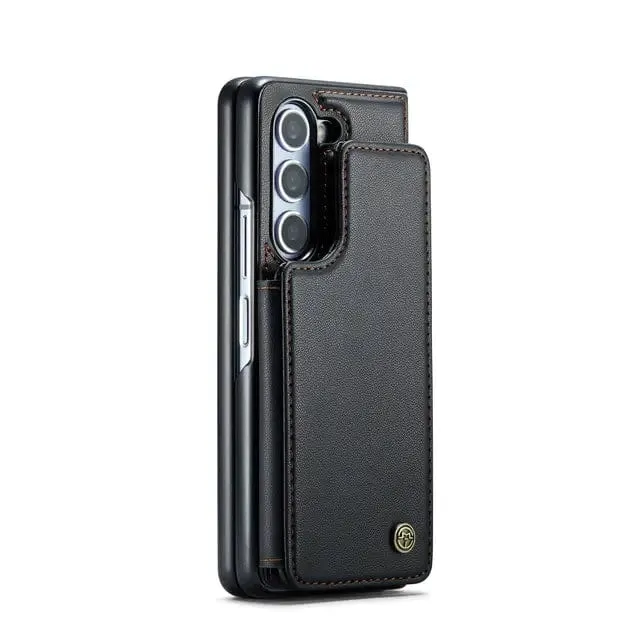RFID Flip Leather Wallet Case For Samsung Z Fold