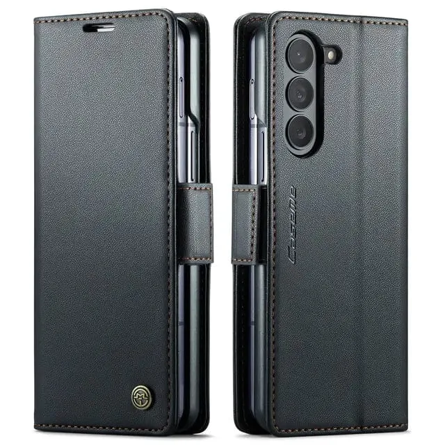 RFID Leather Card Holder Case For Samsung Z Fold