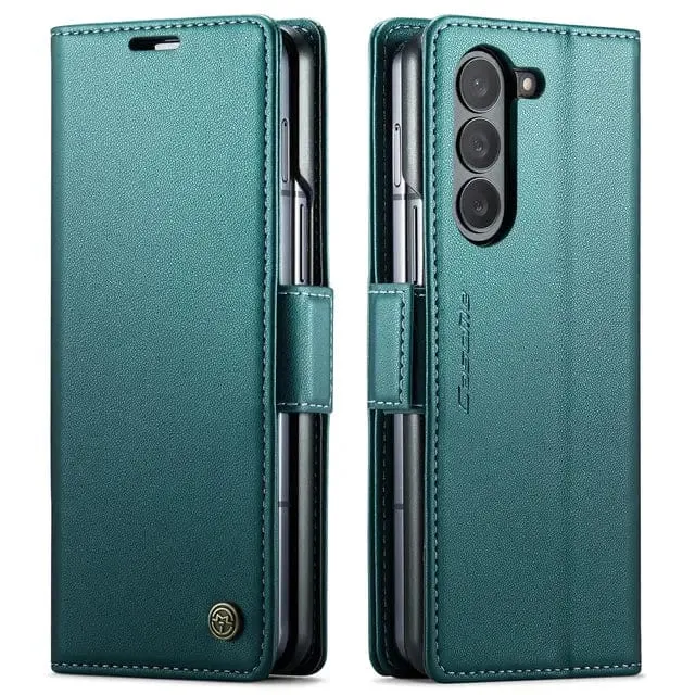 RFID Leather Card Holder Case For Samsung Z Fold