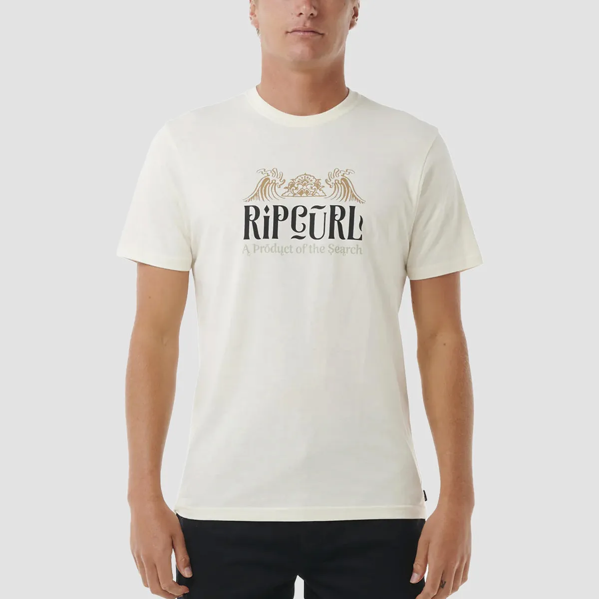 Rip Curl Horizon T-Shirt Bone