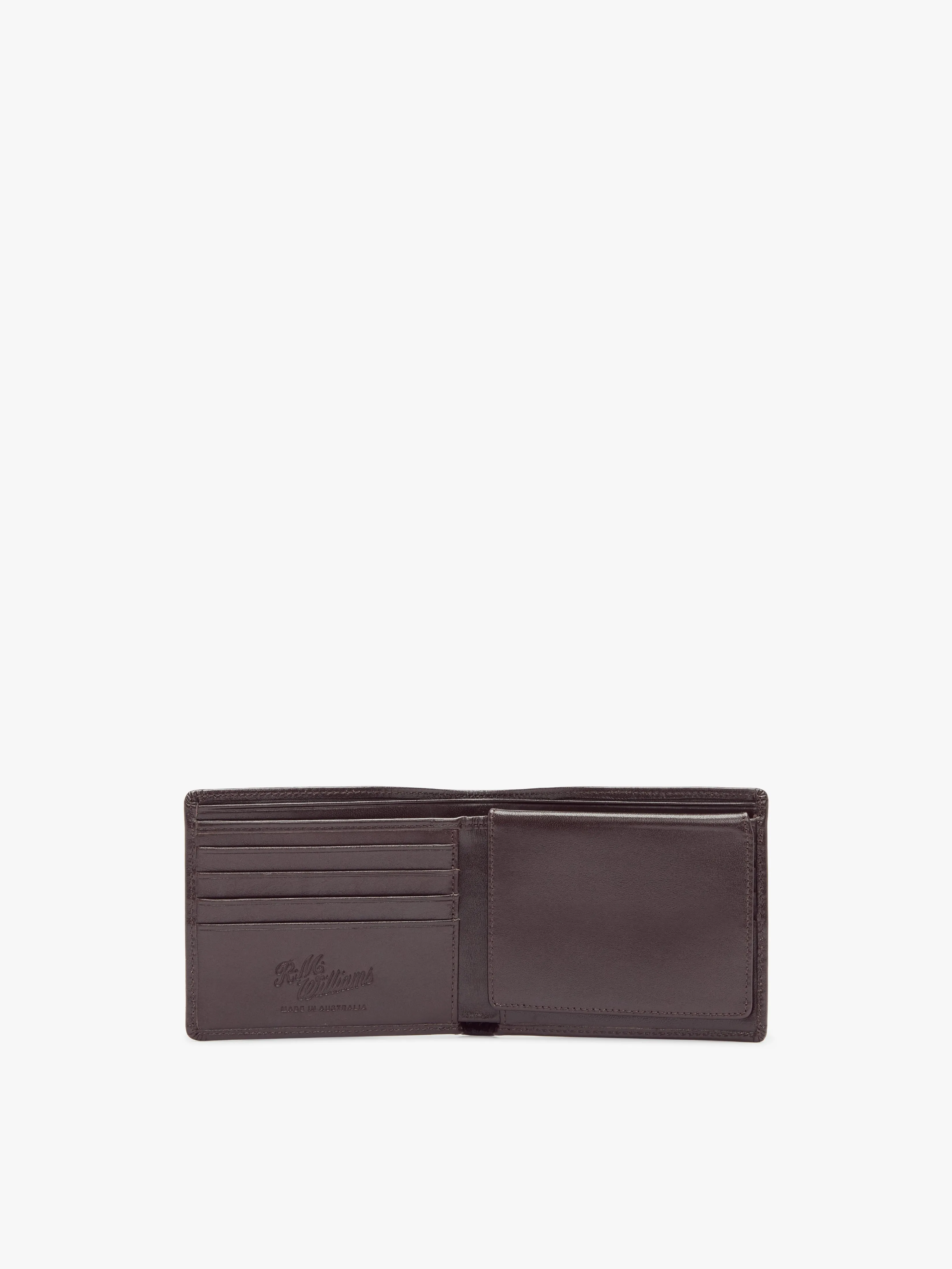 R.M. Williams Leather Tri-Fold Wallet - Chestnut