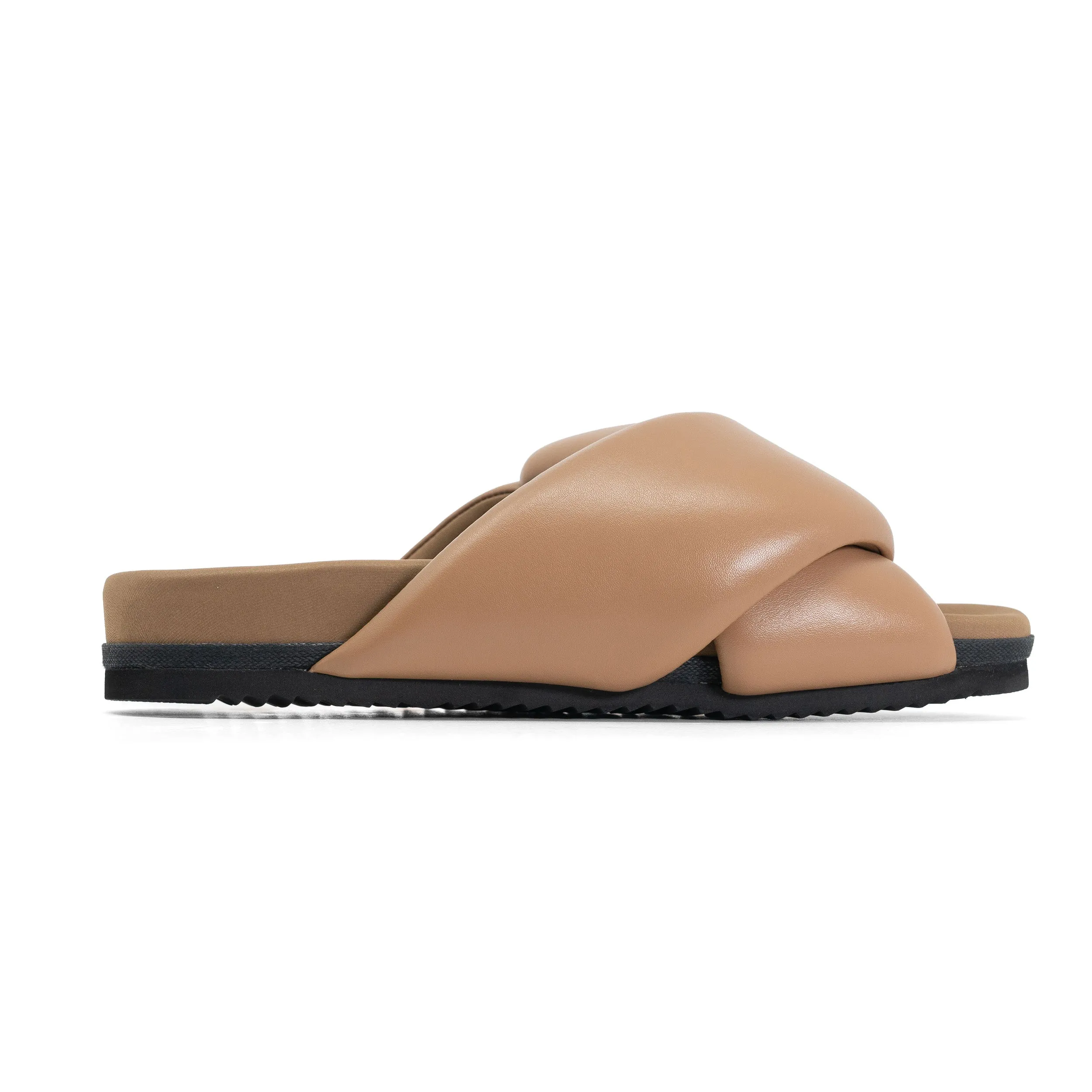 ROAM FOLDY PUFFY SANDALS DUNE VEGAN LEATHER