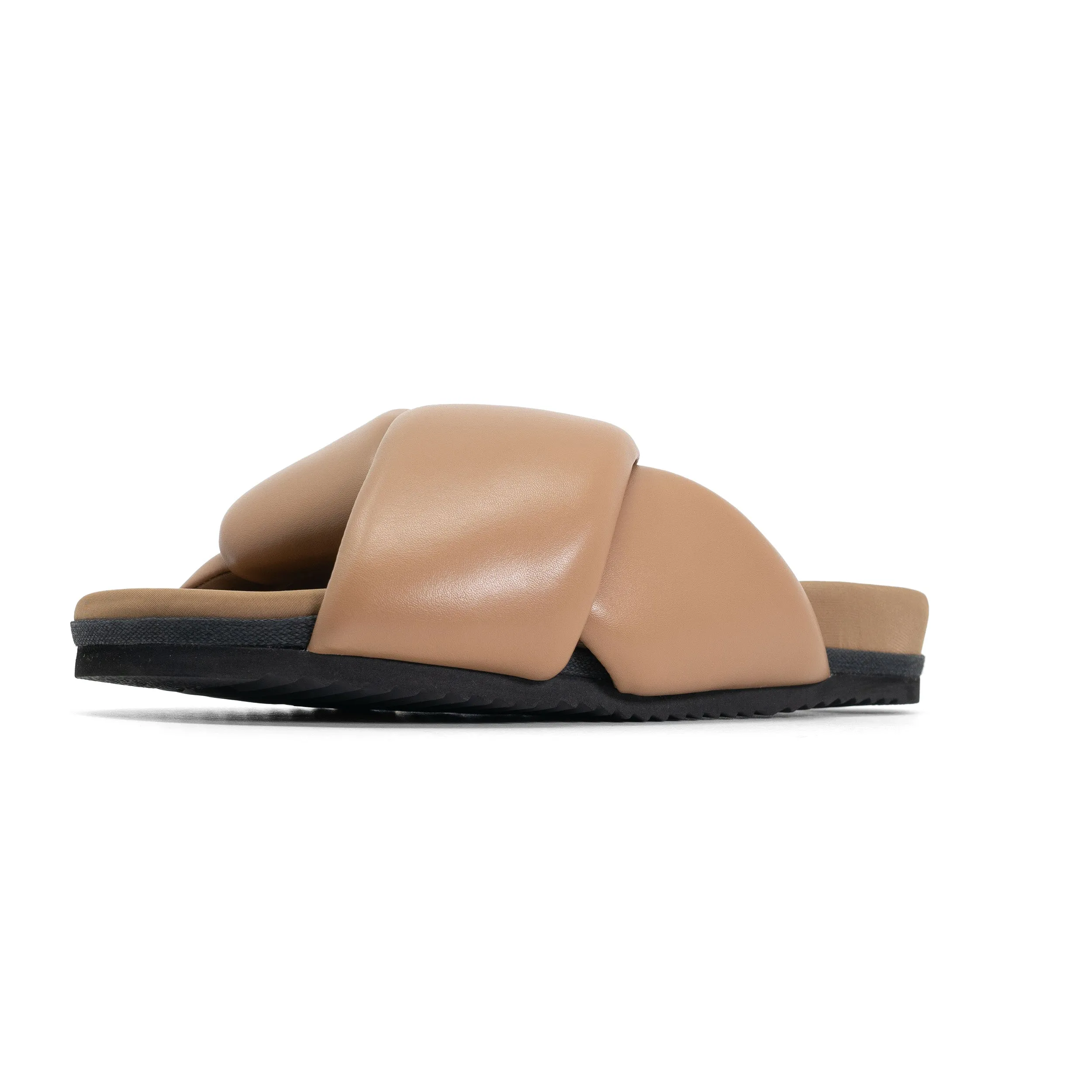 ROAM FOLDY PUFFY SANDALS DUNE VEGAN LEATHER