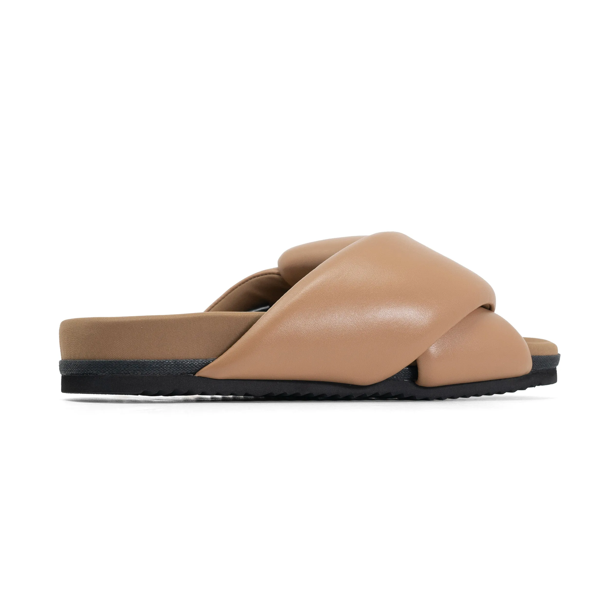 ROAM FOLDY PUFFY SANDALS DUNE VEGAN LEATHER