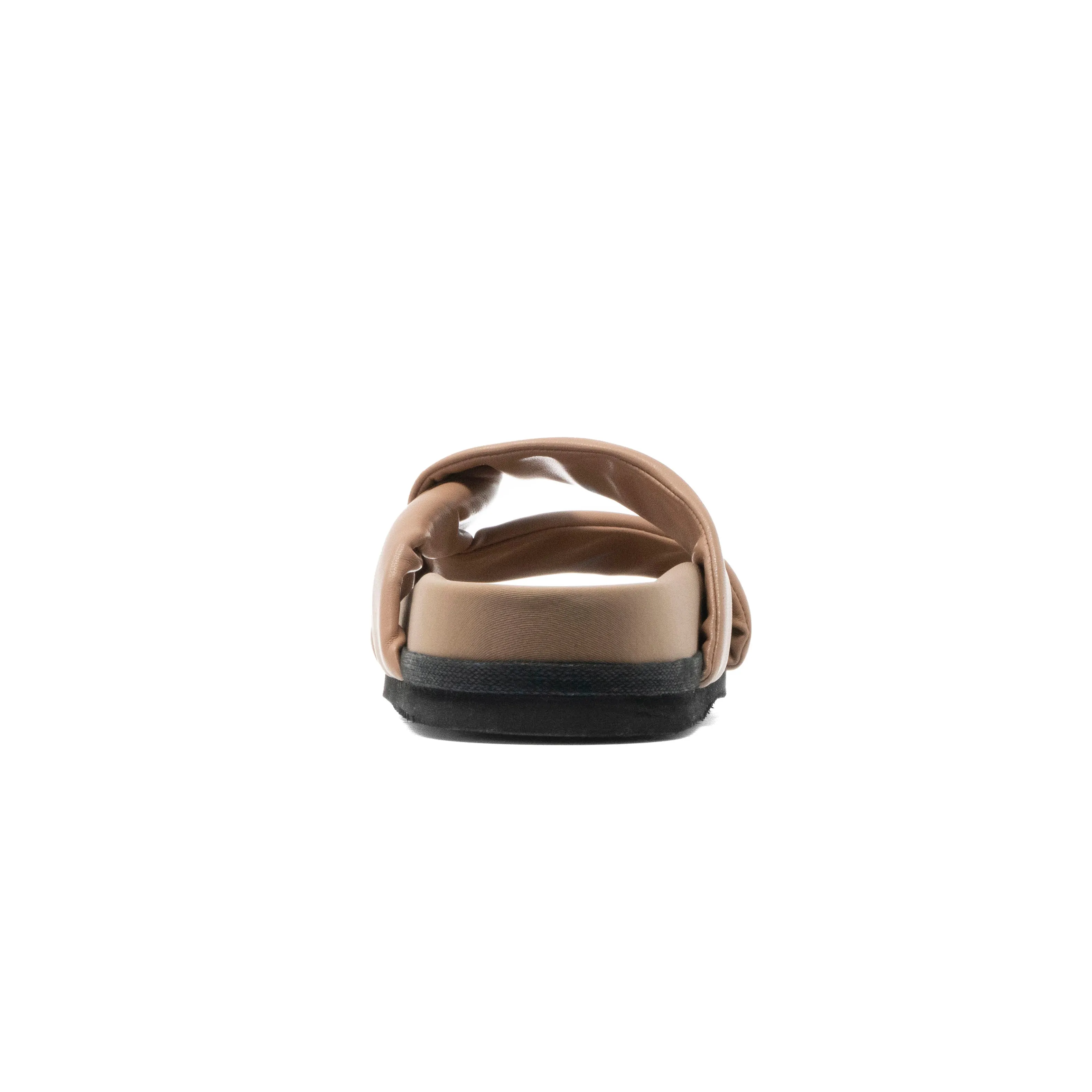 ROAM SIDE SLIP SANDAL NUDE VEGAN LEATHER
