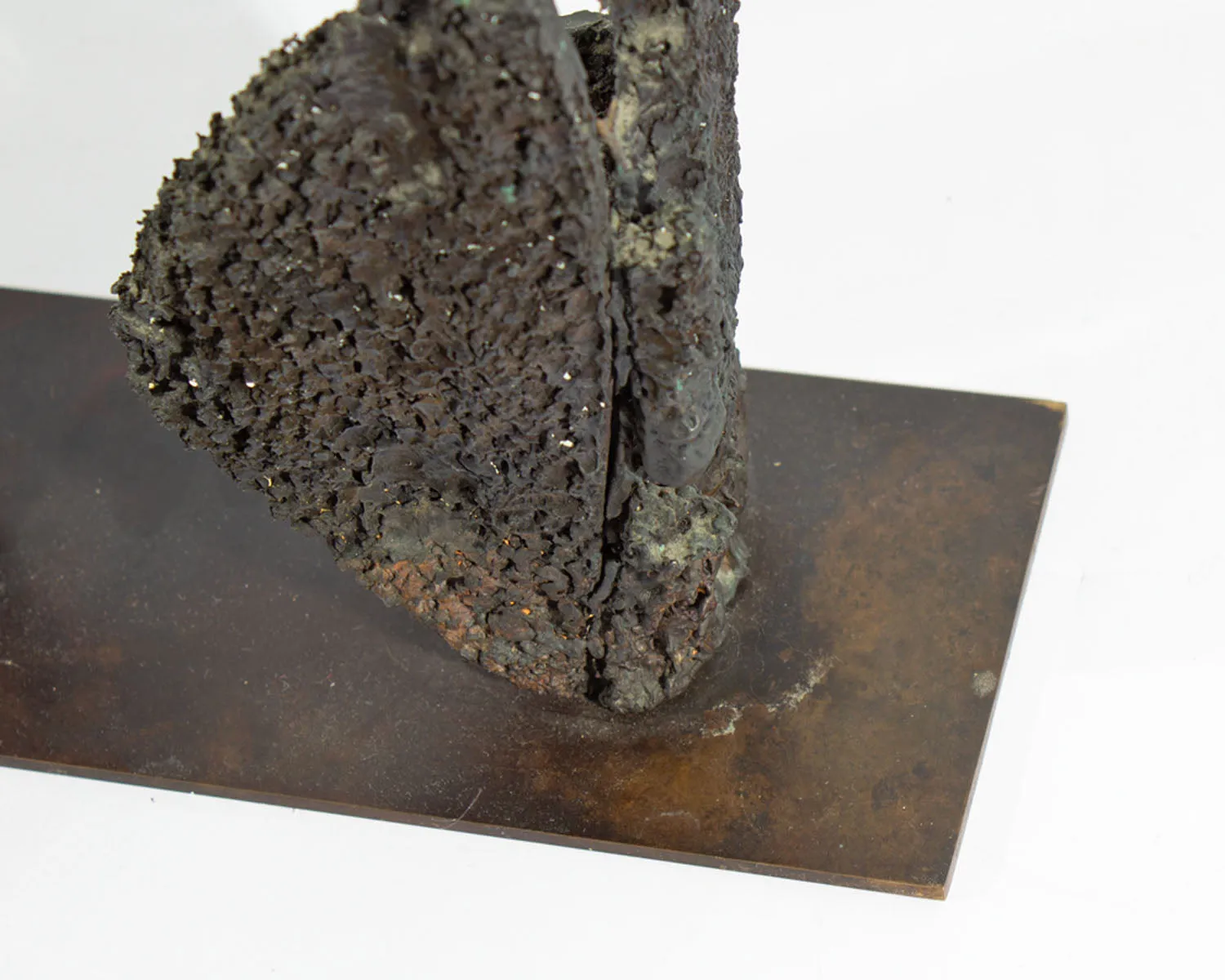 Robert X. Holmes Signed “Emerging” Limited Edition Bronze Sculpture