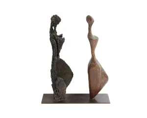 Robert X. Holmes Signed “Emerging” Limited Edition Bronze Sculpture