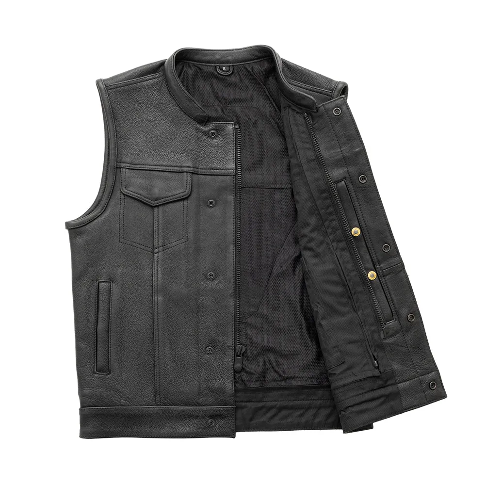 RUTGER - Motorcycle Leather Vest