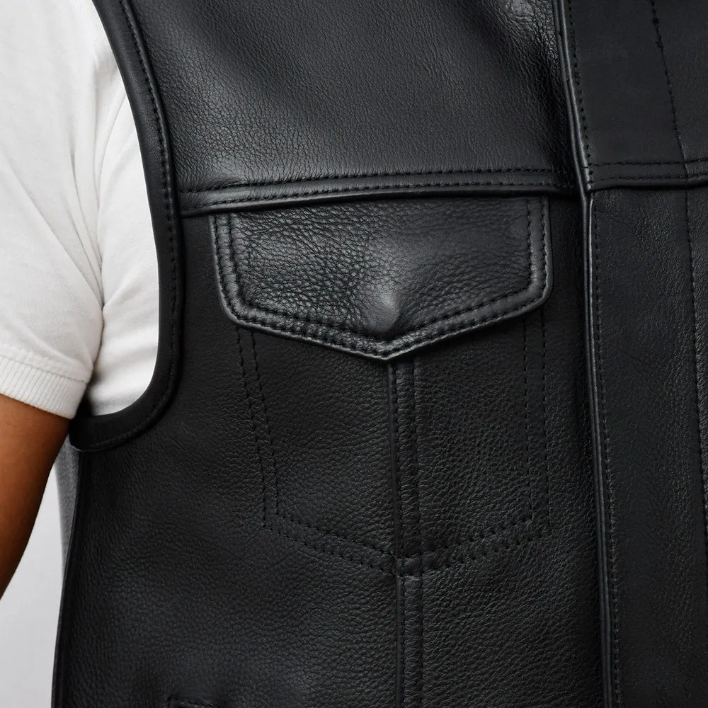 RUTGER - Motorcycle Leather Vest