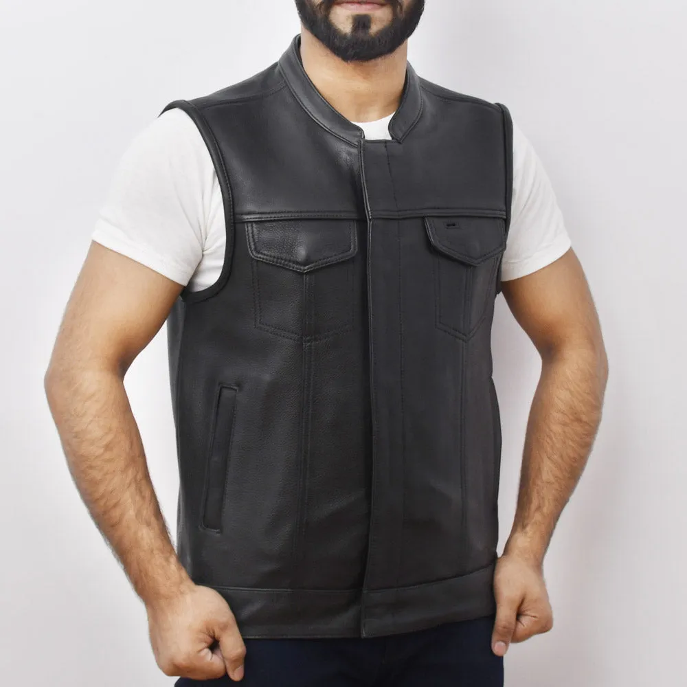 RUTGER - Motorcycle Leather Vest