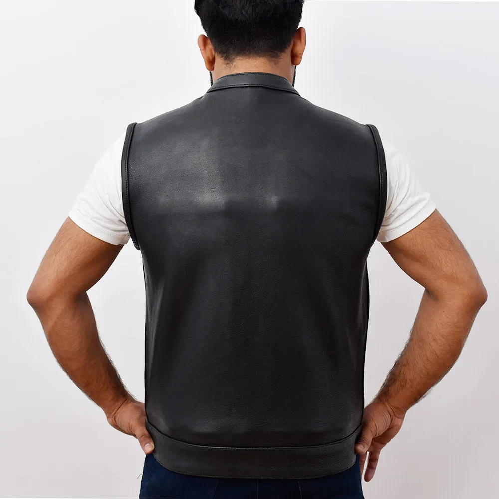 RUTGER - Motorcycle Leather Vest